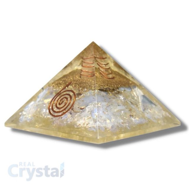 Opalite Orgonite Pyramid